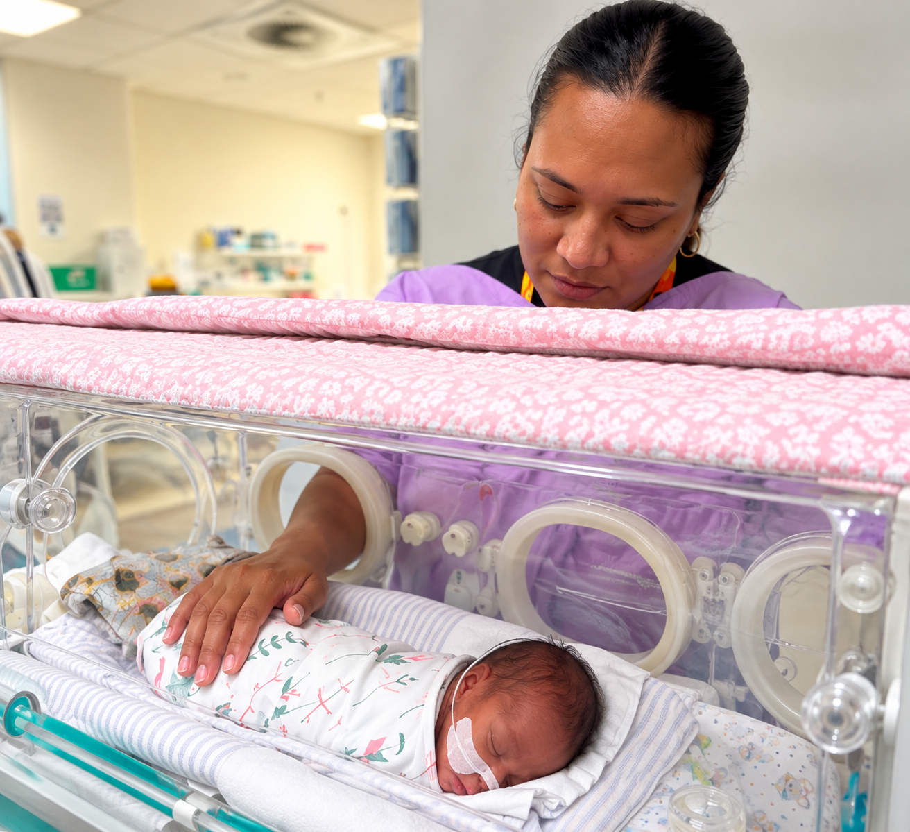 À seulement 351 grammes à la naissance, cette petite fille née à 21 semaines a survécu