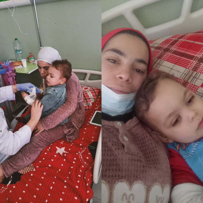 Amir y su mamá