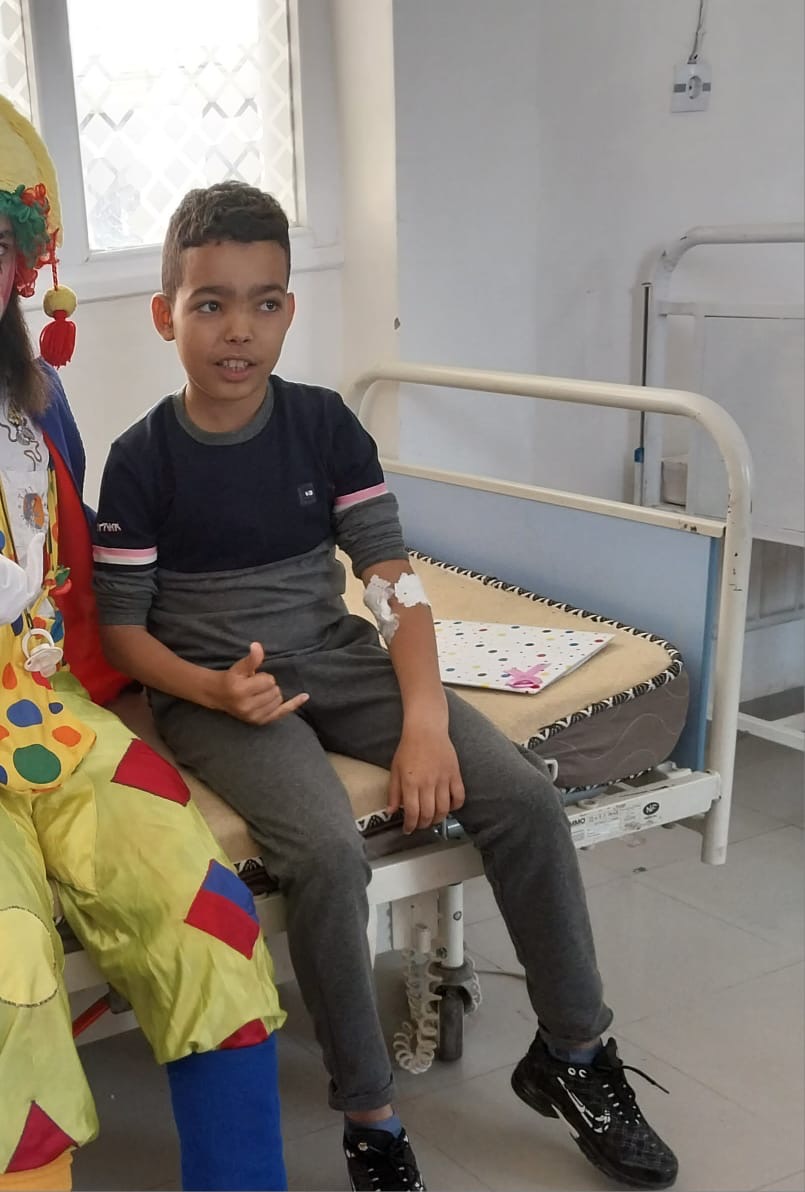 Iyad en el hospital