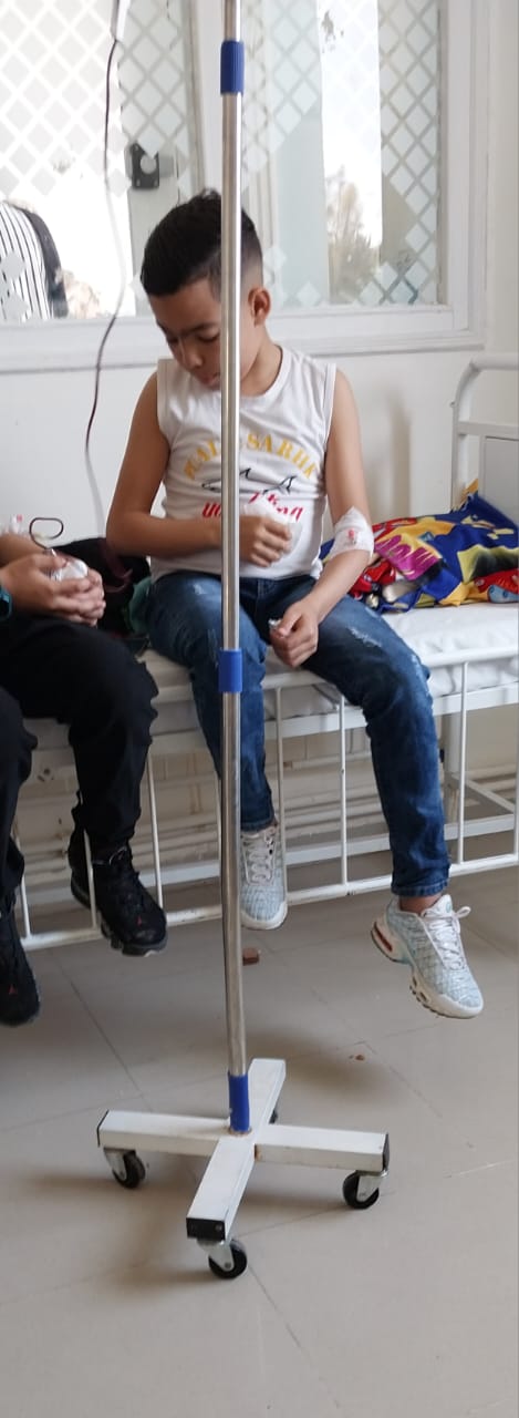 Iyad durante un tratamiento