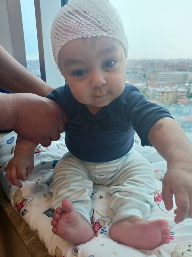 Notre petit Prince lors de son périple en Turquie